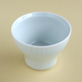 青白磁線彫 新仙茶(大)