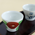 染付野ばら 新仙茶(大)