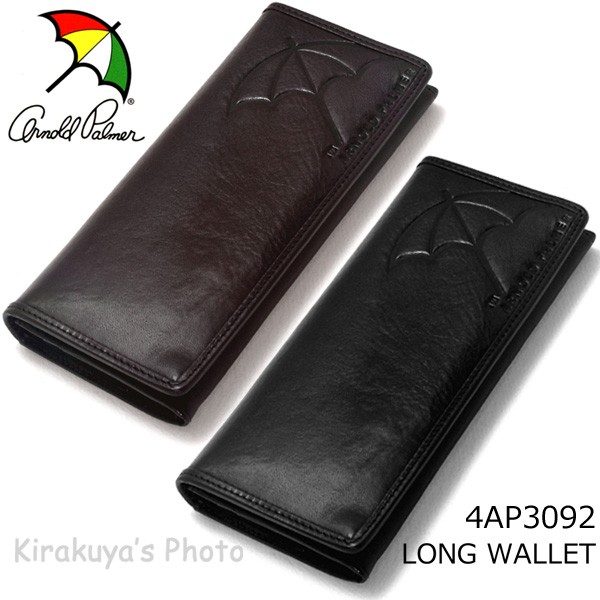 【送料無料:同梱不可】arnold palmer/アーノルドパーマー 牛革(イタリア製皮革) 長財布 4AP3092 palmer イタリア製皮革 長財布 4AP3092