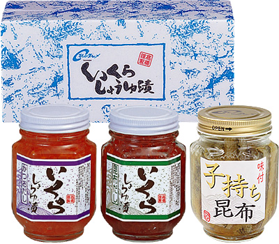 いくら正油漬＆味付子持ち昆布