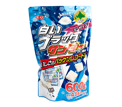 白いブラックサンダー ミニサイズ 48袋入