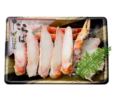 笹切りカットボイルたらばがに足