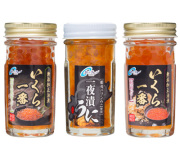 粒うに＆いくら一番 3本セット 瓶