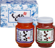 いくら醤油漬け（かつおだし・昆布だし） 各180g