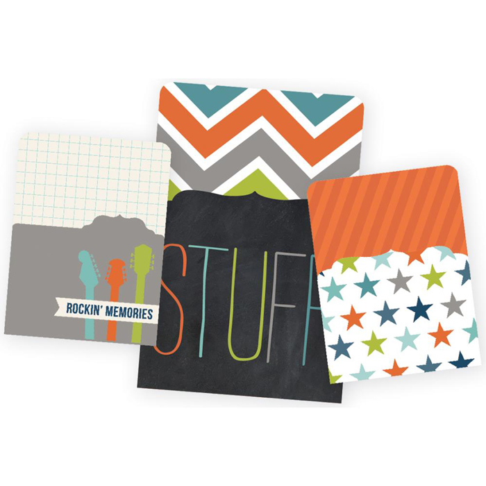 【スクラップブッキングキット】SN@P![snap! pockets] him（【ポケット 3枚】 男性：ヒム #4161）