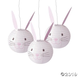 イースターバニー ハンギングランタン（3個1セット）