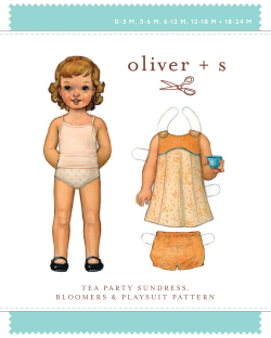 Tea Party Sundress + Bloomers + Playsuit