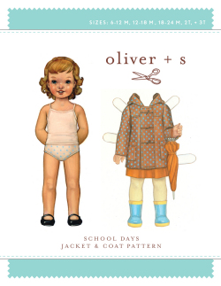 School Days Jacket + Coat