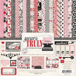 �ڥ�����åץ֥å��� �ڡ������å� 12�������12x12 echo park paper - yours truly�ʥ楢���� �ȥ��롼�꡼��