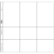 【スクラップブッキング】project life（プロジェクトライフ【12x12インチ プロテクター】デザインB 12枚入 #380005）