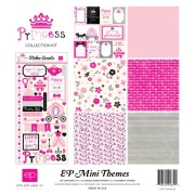 【スクラップブッキング ページキット 12インチ】12x12 echo park paper mini themes princess（プリンセス）