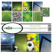 【スクラップブッキング ページキット 12インチ】12x12 reminisce - the soccer【2】 collection kit（サッカー【2】 TSOC-201）