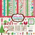 �ڥ�����åץ֥å��� �ڡ������å� 12�������12x12 echo park paper - holly jolly christmas�ʥۥ꡼����꡼ ���ꥹ�ޥ���
