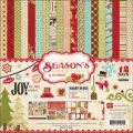 �ڥ�����åץ֥å��� �ڡ������å� 12�������12x12 echo park paper-season's greetings�ʥ��ꥹ�ޥ����������󥺥��꡼�ƥ��󥰥���