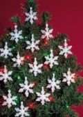[Sale! 30%OFF]�ڥӡ������åȡۥ��ꥹ�ޥ������ʥ��ȥ��åȡ�24���ȡ� - mini snowflakes�ʥߥ� ���Ρ��ե졼������