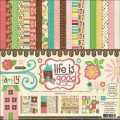 �ڥ�����åץ֥å��� �ڡ������å� 12�������12x12 echo park paper - life is good�ʥ饤�� ���� ���åɡ�