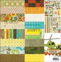 �ڥ�����åץ֥å��� �ڡ������å� 12�������12x12 crate paper -  collection kit - toy box�ʥȥ��ܥå�����