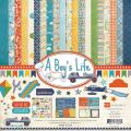 �ڥ�����åץ֥å��� �ڡ������å� 12�������12x12 echo park paper - a boy's life�ʥܡ������饤�ա�