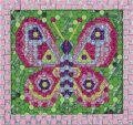 �ڻҶ�����åȡ�peel & press sticker by number-butterfly�ʥԡ�����ץ쥹 ���ƥå����⥶�������å� - �Х��ե饤��