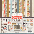 �ڥ�����åץ֥å��� �ڡ������å� 12�������12x12 echo park paper - note to self�ʥΡ��� �ȥ� ����ա�
