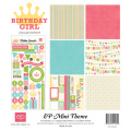 �ڥ�����åץ֥å��� �ڡ������å� 12�������12x12 echo park paper mini themes birthday girl�ʥߥ˥ơ��� �С����ǡ� �������