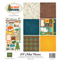 �ڥ�����åץ֥å��� �ڡ������å� 12�������12x12 echo park paper mini themes the great outdoors�ʥߥ˥ơ��� �����ȥɥ���