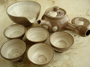 酸化　５人茶器セット
