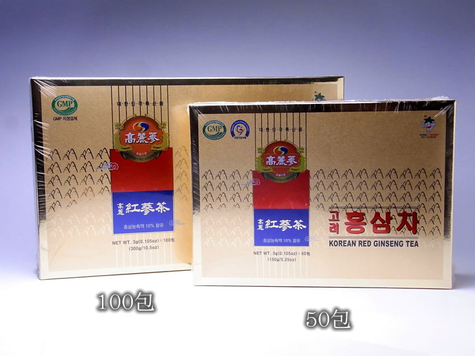 紅参茶：高麗人参研(株)