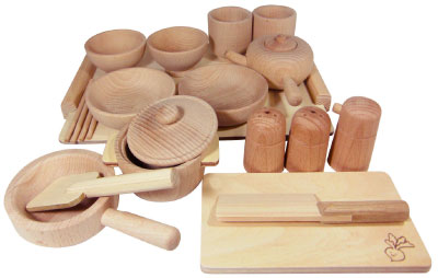 木遊舎　たっぷりままごとセット　【取扱終了】