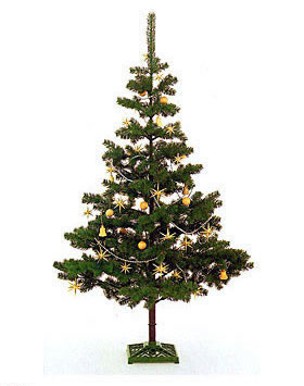 組立式クリスマスツリー １２０cmH 【生産中止】　