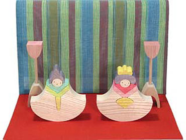 小黒三郎　銀杏びな・大（垂幕・もうせん付き）【送料当店負担】【在庫有】