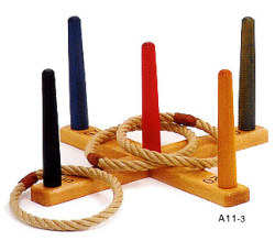 輪投げ　輪3ヶ付