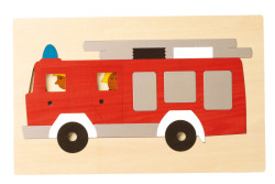 ２重パズル・消防車