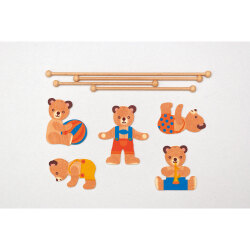 ヘラー社 モビール・くま 【正規輸入品】【15.7％OFF】【在庫有】 木の