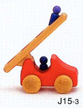 はしご車(小)　赤