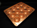 家庭用サイズ銅板たこ焼き器45mm12穴