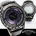 ROMAGO(���ޥ�)�ߥ顼ʸ���ס��ӥå��ե������ӻ���AC-W-RM006-1477BK-WH