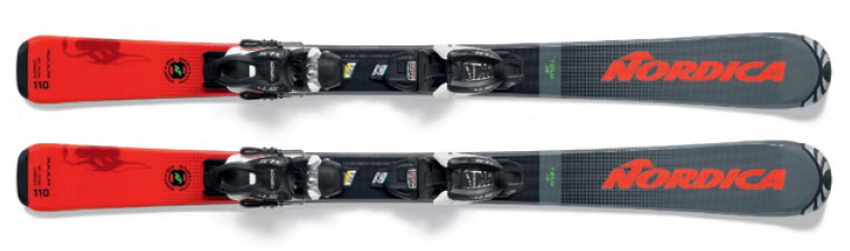 【送料無料！】NORDICA（ノルディカ）　ジュニアスキー＋ビンディングセット　TEAM J R FDT with JR 4.5 FDT