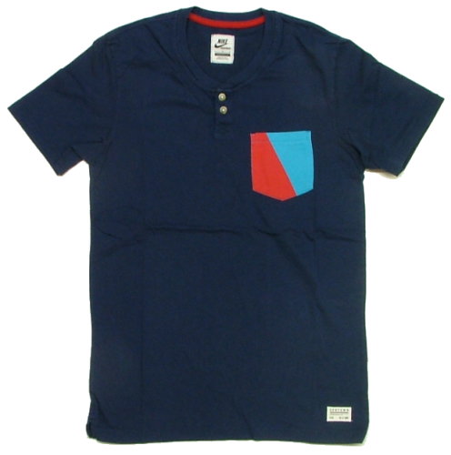 【FCバルセロナモデル！】NIKE（ナイキ）　FCB ポケット S/S ヘンリーTシャツ　535495