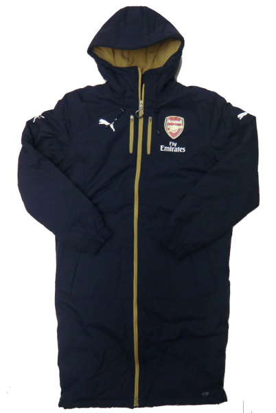 【アーセナルモデル！】 プーマ　Arsenal ロングベンチコート　747633 【送料無料！】