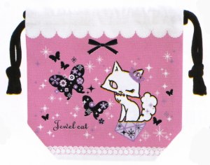 サンエックス　ジュエルキャット　巾着