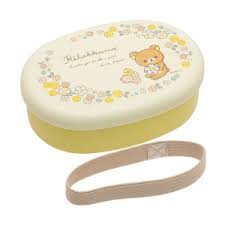 サンエックス　リラックマ　「小花柄」　中子付きランチボックス（小判型）　KY-60101