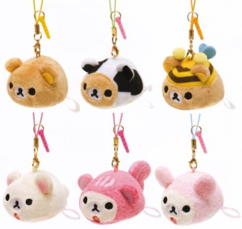 サンエックス リラックマ 「ダイカットシリーズ」ミニミニぬいぐるみ