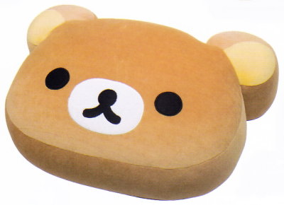 サンエックス　リラックマ「ダイカットシリーズ」クッション もーちもちタイプ　L