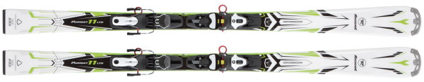 【送料無料！】ROSSIGNOL（ロシニョール）　スキー＋ビンディングセット　PURSUIT 11 LTD ZIP with ZIP 100S