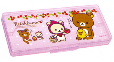 サンエックス　リラックマ「いちごテーマ」 定規セット　SQ-72701