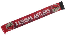 鹿島アントラーズ ニットマフラー2 11-08776 【定価の半額！】 ～通販