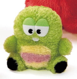 Sekiguchi - Sサイズガチャピン・ムックモンチッチ  2体セット(ムックのみ汚れあり) Sサイズガチャピン・ムックモンチッチ 2体セット ぬいぐるみ