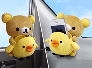 リラックマ「ダイカットシリーズ」 スマートフォンケース リラックマ＆キイロイトリ　RK20