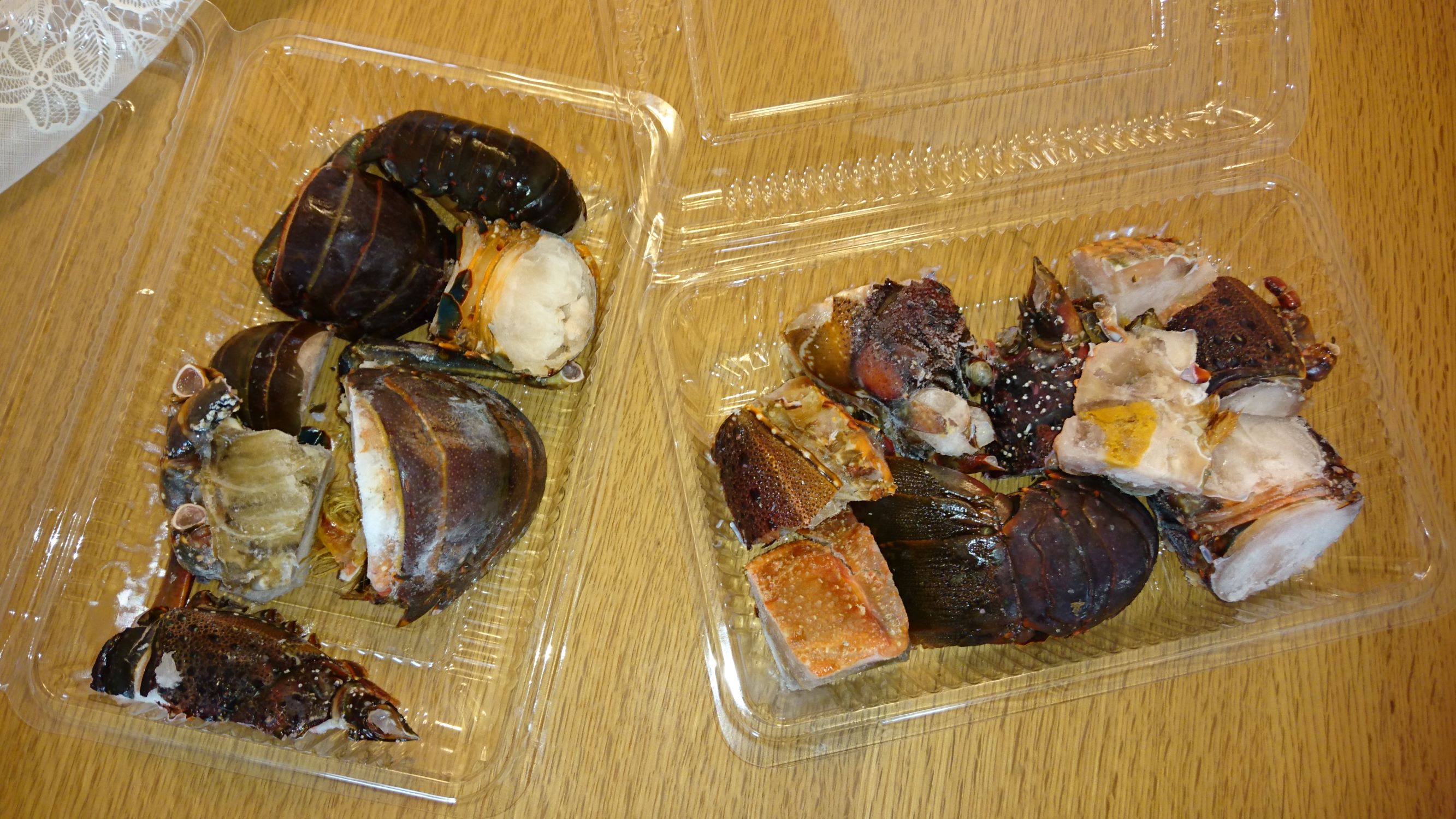 冷凍カット伊勢海老